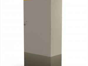 Biletomat ticket validation card payment machine aged 3D Model
