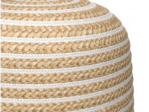 Round Pouf fait a la main 3D Model