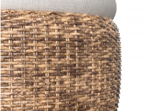 Pouf de jardin Sao Paulo 3Dモデル