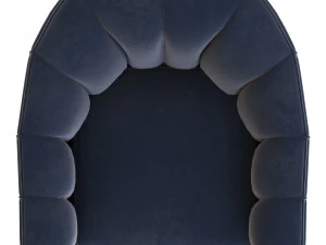 SWIVEL CHAIR DELANCEY Eichholtz 3D Model