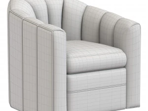 SWIVEL CHAIR DELANCEY Eichholtz 3D Model