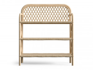 Ezra Cane Bamboo Bookcase shelf Modello 3D