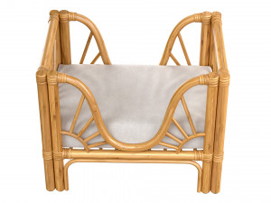 RATTAN Sleeping place for the cat Model 3D