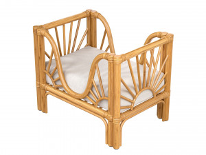 RATTAN Sleeping place for the cat Model 3D