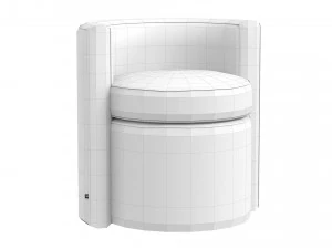Stool Arcadia Eichholtz 3D Model