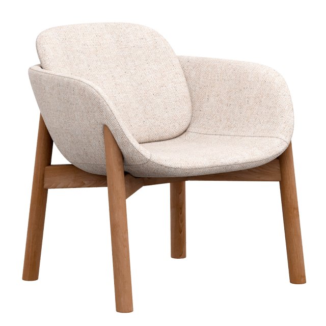 Name Oliv Timber chair 3Dモデル .c4d .max .obj .3ds .fbx .stl .blend 