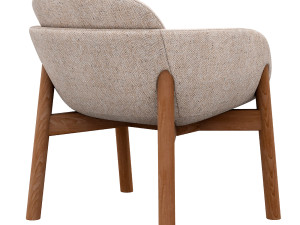 Name Oliv Timber chair 3Dモデル