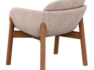 Name Oliv Timber chair 3Dモデル