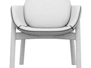 Name Oliv Timber chair 3Dモデル