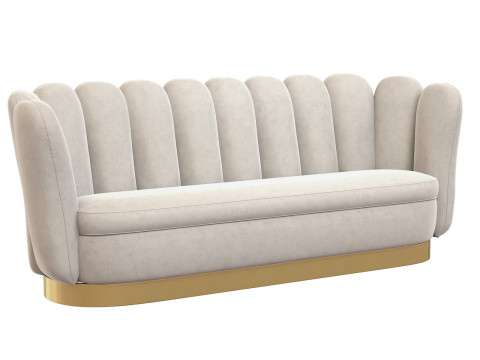 EICHHOLTZ SOFA MIRAGE BEIGE Sofa 3D Model