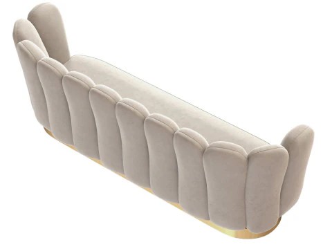 EICHHOLTZ SOFA MIRAGE BEIGE Sofa 3D Model