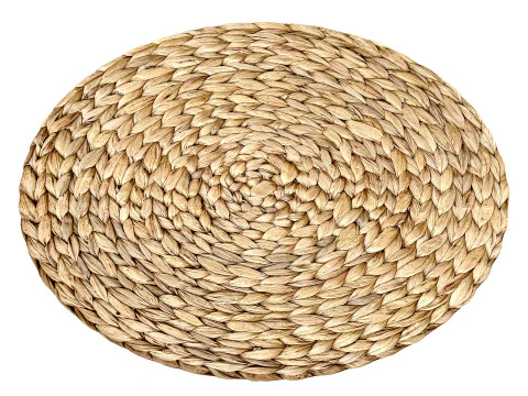 Handwoven Rattan Coaster Holder Soare 3D Model