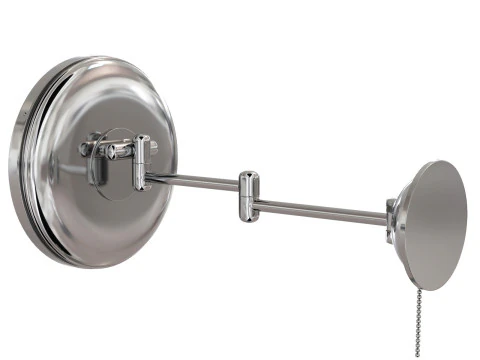 Waterworks Wall Mounted Magnifying and Illuminating LED Extension Mirror 3D Model