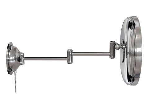 Waterworks Wall Mounted Magnifying and Illuminating LED Extension Mirror 3D 모델
