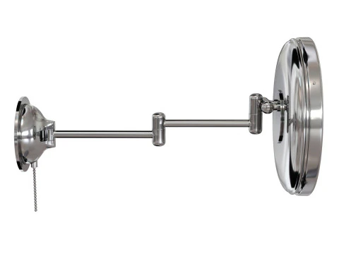 Waterworks Wall Mounted Magnifying and Illuminating LED Extension Mirror 3D Model