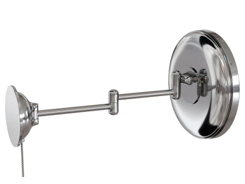 Waterworks Wall Mounted Magnifying and Illuminating LED Extension Mirror 3D Model
