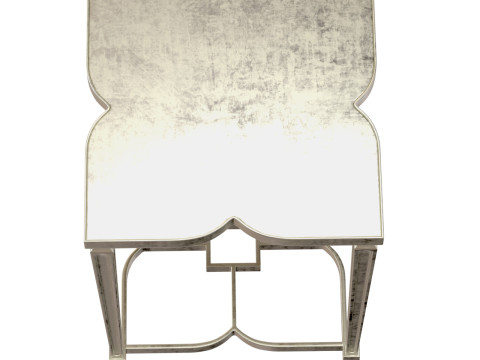 Lucky Charm caracole table metal frame 3D Model