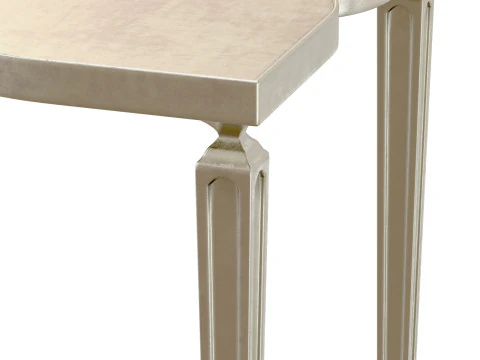 Lucky Charm caracole table metal frame 3D Model