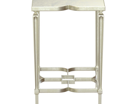 Lucky Charm caracole table metal frame 3D Model