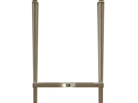 Lucky Charm caracole table metal frame 3D Model