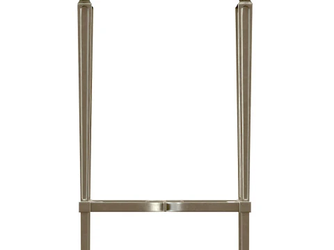Lucky Charm caracole table metal frame 3D Model