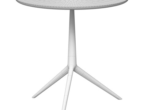Cozy Antonio Citterio Small Table Modelo 3D