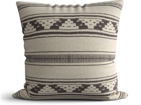 Kelim floor cushion Egypt 3D-Modell