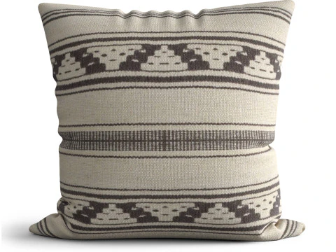 Kelim floor cushion Egypt 3D Model