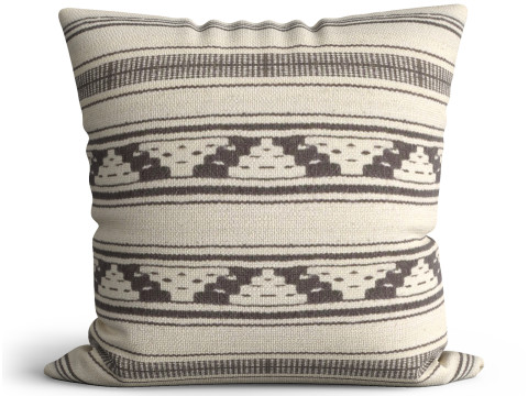 Kelim floor cushion Egypt 3D-Modell