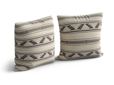 Kelim floor cushion Egypt 3D-Modell