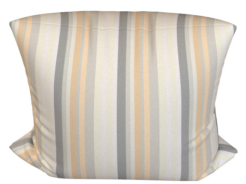 STRIPED LINEN THROW PILLOW COVER 3D Model