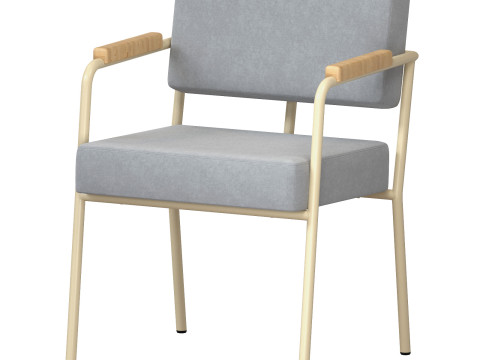 FEST Monday dining chair with arms 3D Модель