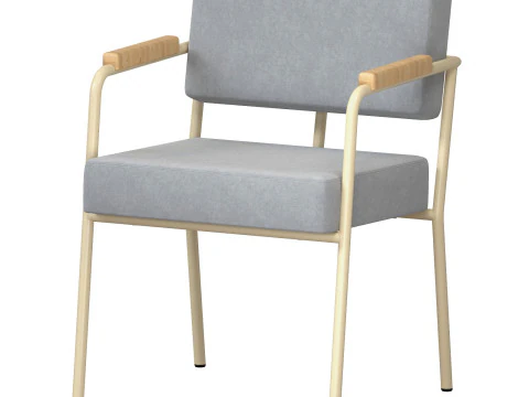 FEST Monday dining chair with arms 3D Model