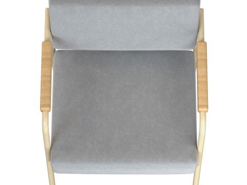 FEST Monday dining chair with arms 3D Модель
