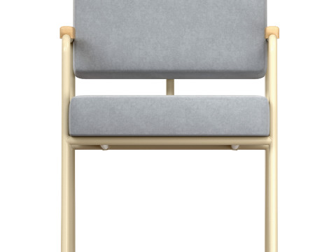FEST Monday dining chair with arms 3D Модель