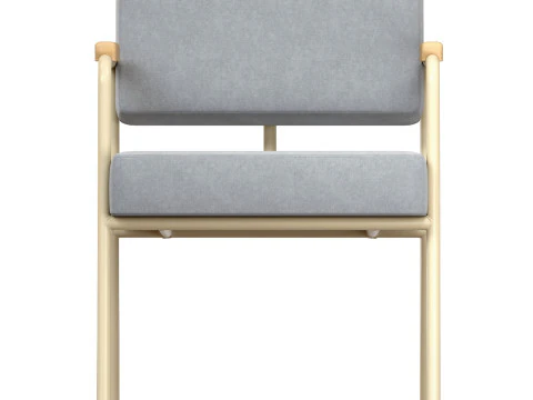 FEST Monday dining chair with arms 3D Model