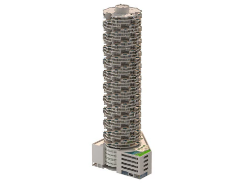 FIVE Jumeirah Village Hotel 3D Model