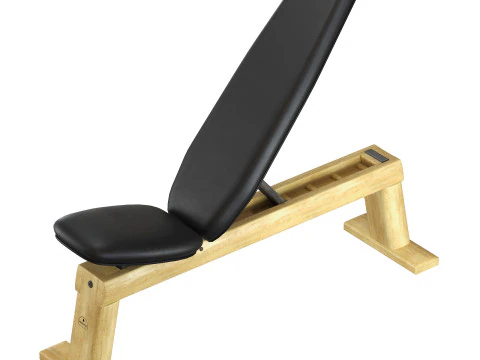 Rastrelliera per pesi per panca per manubri NOHrD Modello 3D