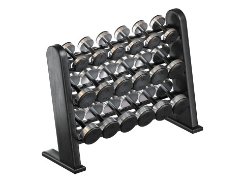 NOHrD Black DumbBells WeightBench Weight Rack Modelo 3D
