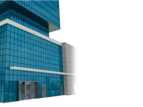 The First Hotel glass skyscraper at Jumeirah Village Circle Modelo 3D