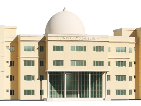 JSS International School Dubai Jumeirah Village 3D-Modell