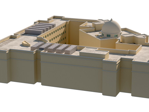 JSS International School Dubai Jumeirah Village 3D-Modell