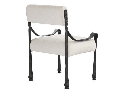 LOTUA CHAIR wrought iron 3D-Modell