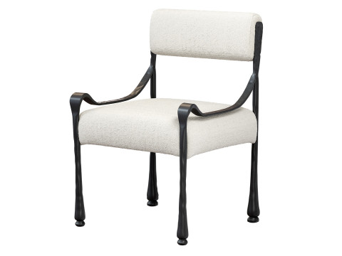LOTUA CHAIR wrought iron 3D-Modell