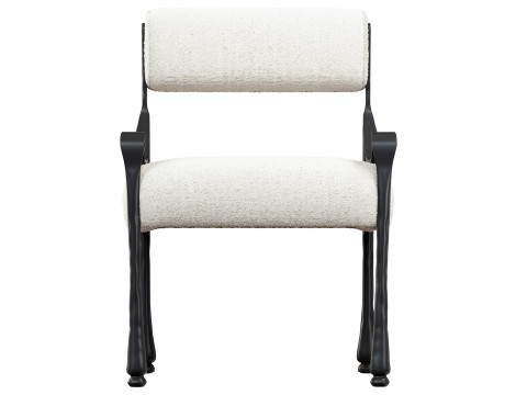 LOTUA CHAIR wrought iron 3D-Modell