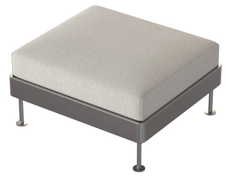 Ikea DELAKTIG Platform armchair 3D-Modell