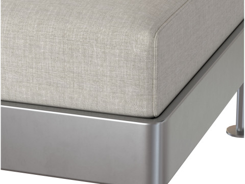 Ikea DELAKTIG Platform armchair 3D-Modell