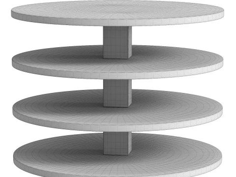 Circular Side Table Espasso 3D Model