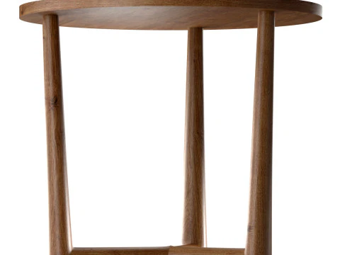 マダム Y エンドテーブル木製トップアップ 3Dモデル