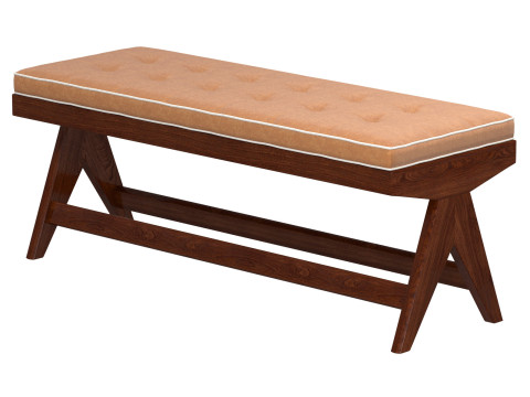 Pierre Jeanneret Bench 1950 Chandigargh 3D 模型